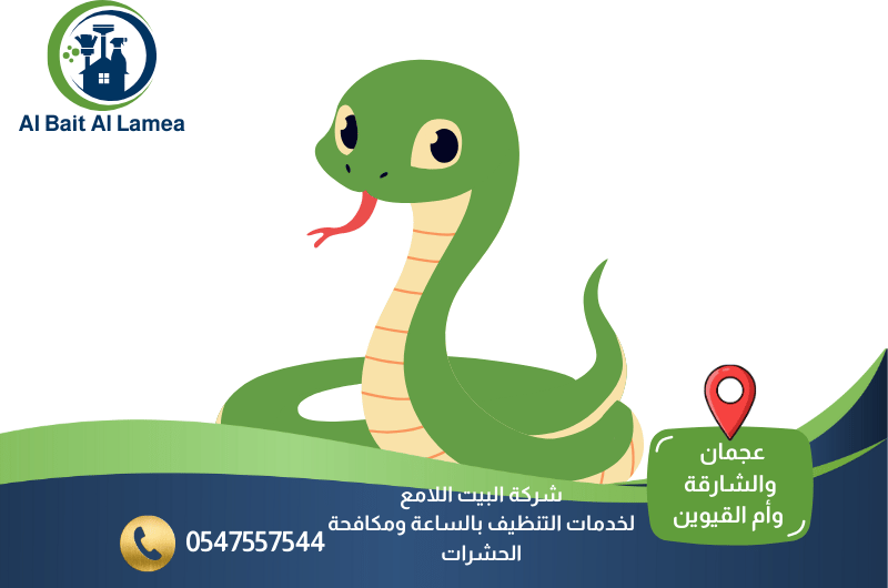 شركة مكافحة الثعابين في عجمان