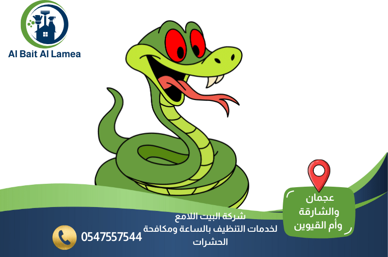 شركة مكافحة الثعابين في عجمان